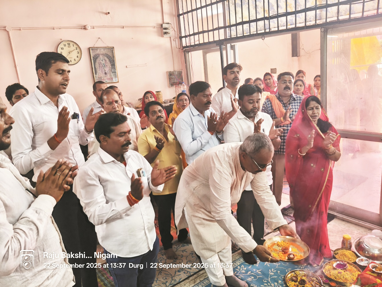 दुर्ग निगम परिसर में शारदीय नवरात्र महोत्सव शुरू