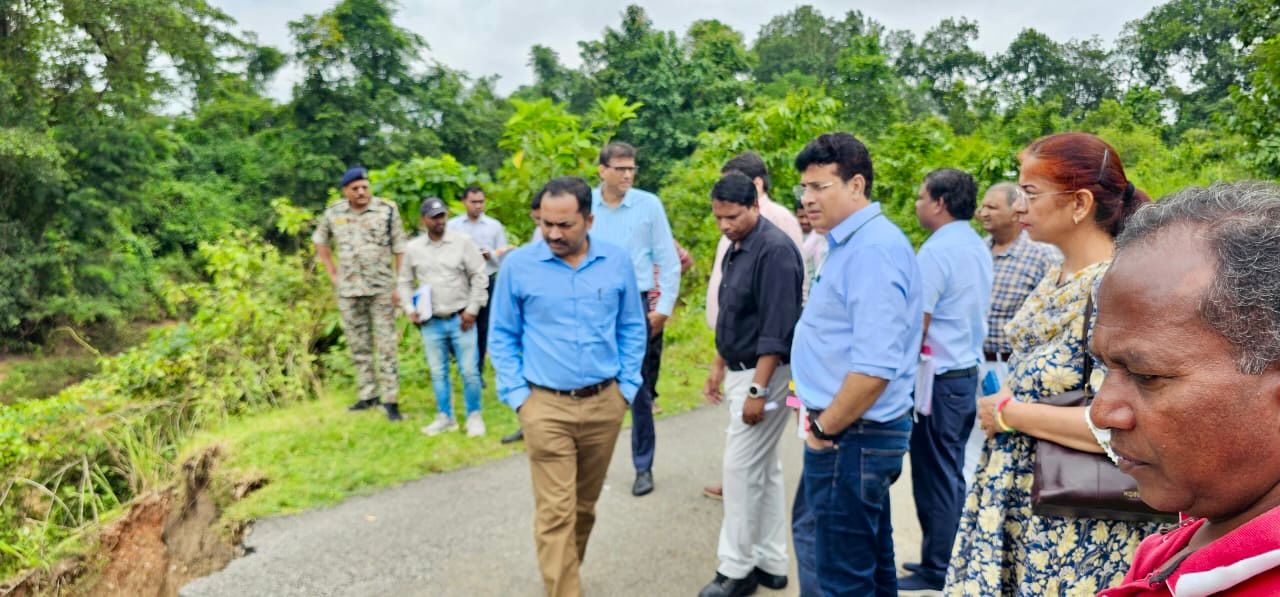 सुकमा में एनडीएमए टीम का दौरा,  बाढ़ प्रबंधन व राहत कार्यों की सराहना