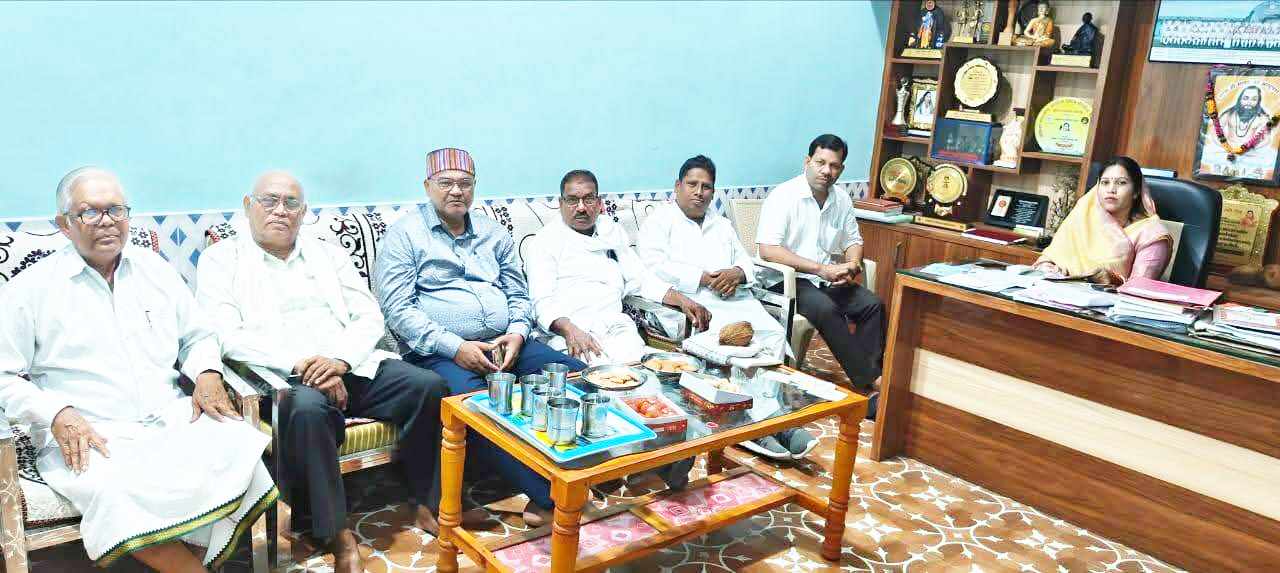 नवनिर्वाचित अध्यक्ष भारद्वाज ने विधायक से की मुलाकात