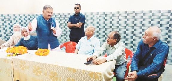 सांसद पांडे ने पेंशनरों का बढ़ाया मनोबल