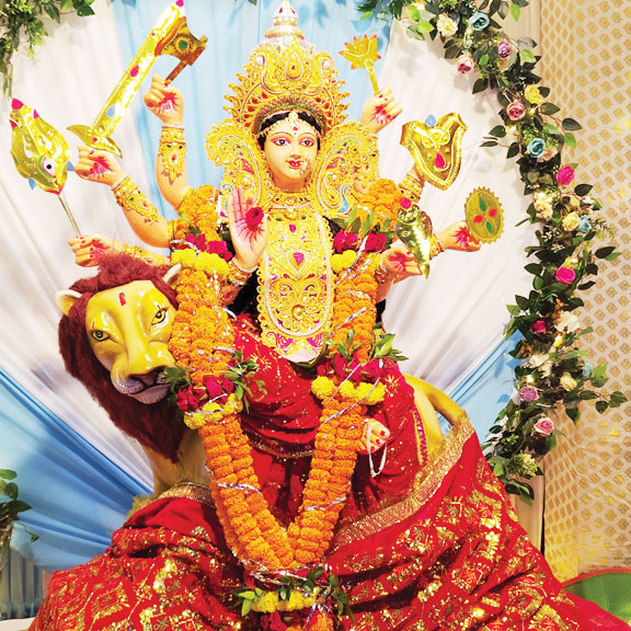 नकुलनार में दुर्गा उत्सव