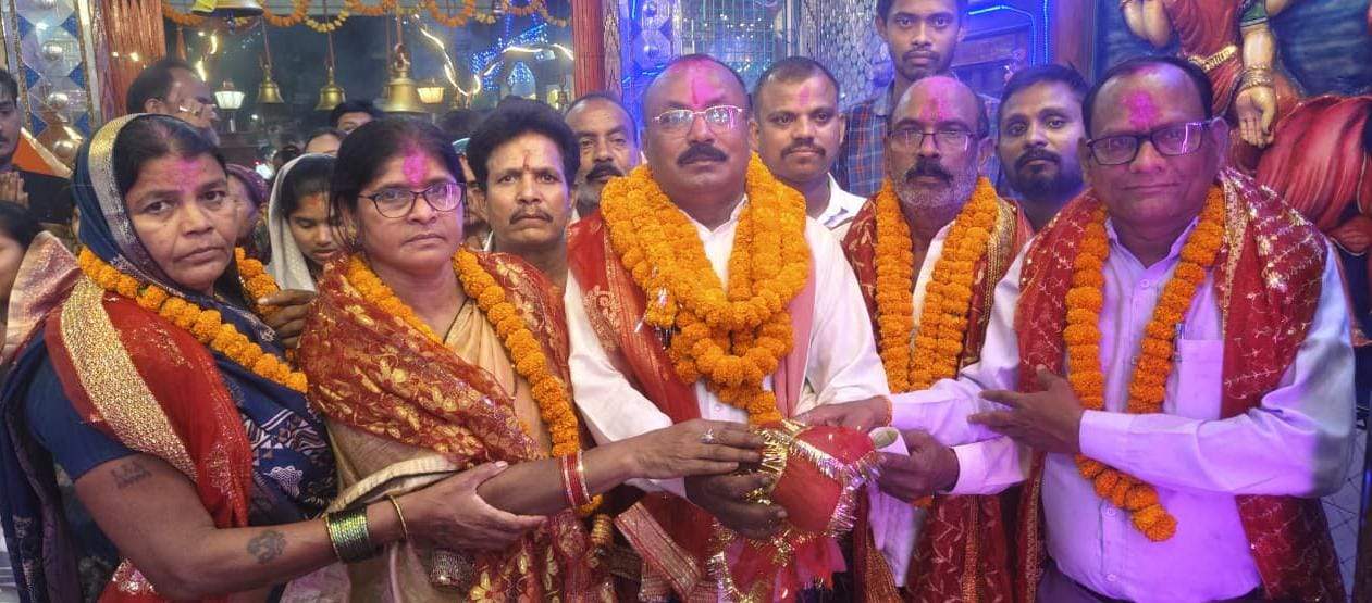 नवापारा साहू समाज के अध्यक्ष बने रमेश