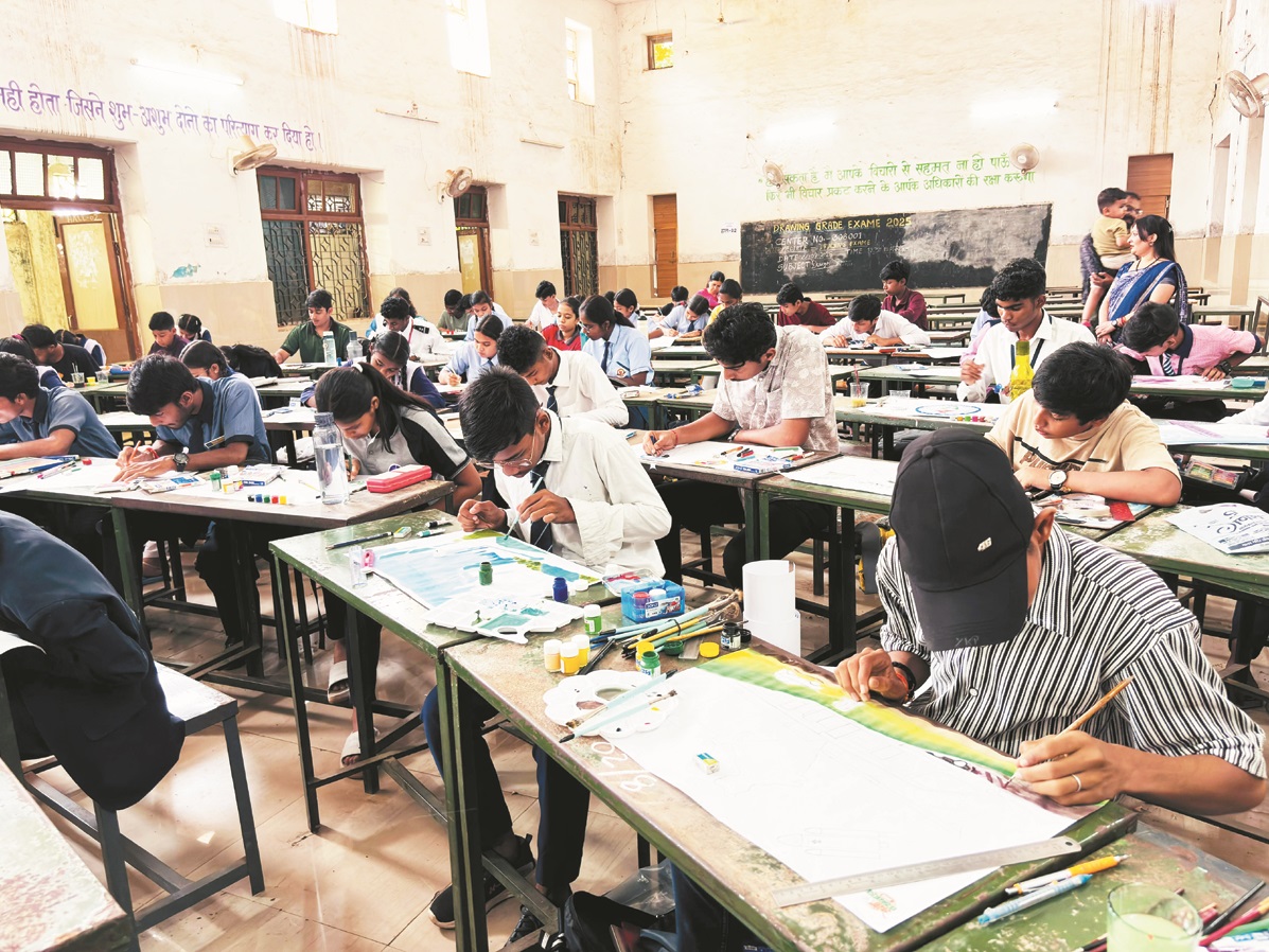 सेवा पखवाड़ा में बच्चों ने दिखाया भारत का भविष्य