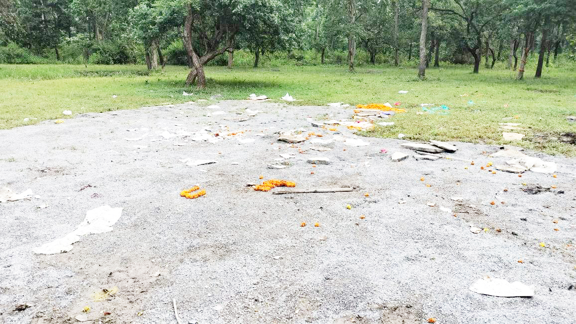  सोनबरसा जंगल में प्लास्टिक कचरे से फैला खतरा