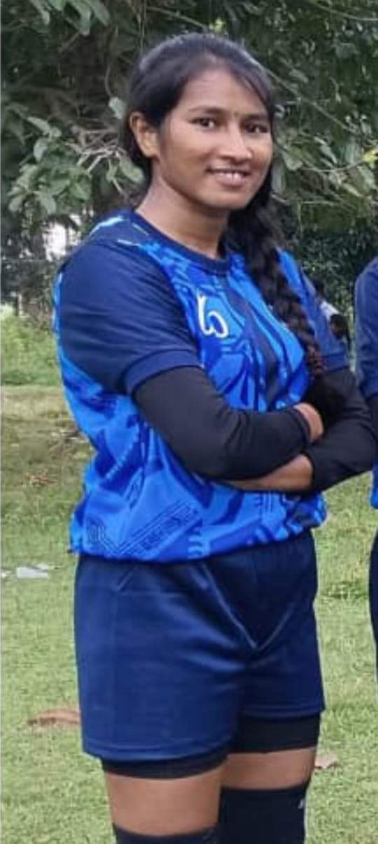 कॉलेज छात्रा देवंतीन का राज्य स्तर कबड्डी में चयन