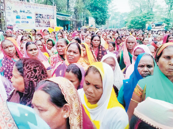 जिंदल के कोयला खदान की जनसुनवाई के पहले विरोध शुरू