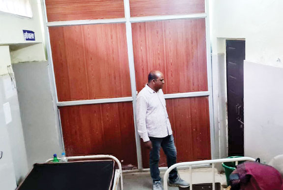 हत्या के आरोप में सजा काट रहा बंदी अस्पताल के जेल वार्ड से फरार