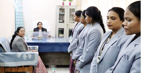 पैरालीगल वालिंटियर्स का मासिक प्रशिक्षण