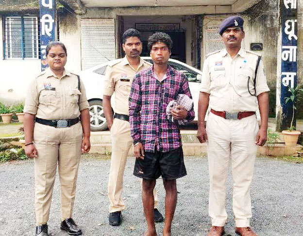 टांगी से वार कर हत्या, आरोपी गिरफ्तार