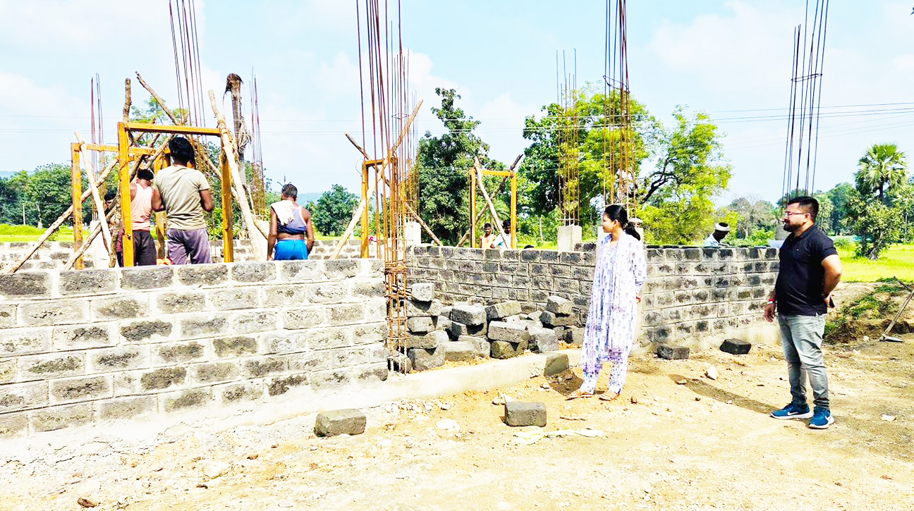 छत्तीसगढ़ की प्रथम नक्सल सदस्य मुक्त पंचायत बड़ेसट्टी में विकास कार्यों की रफ्तार तेज