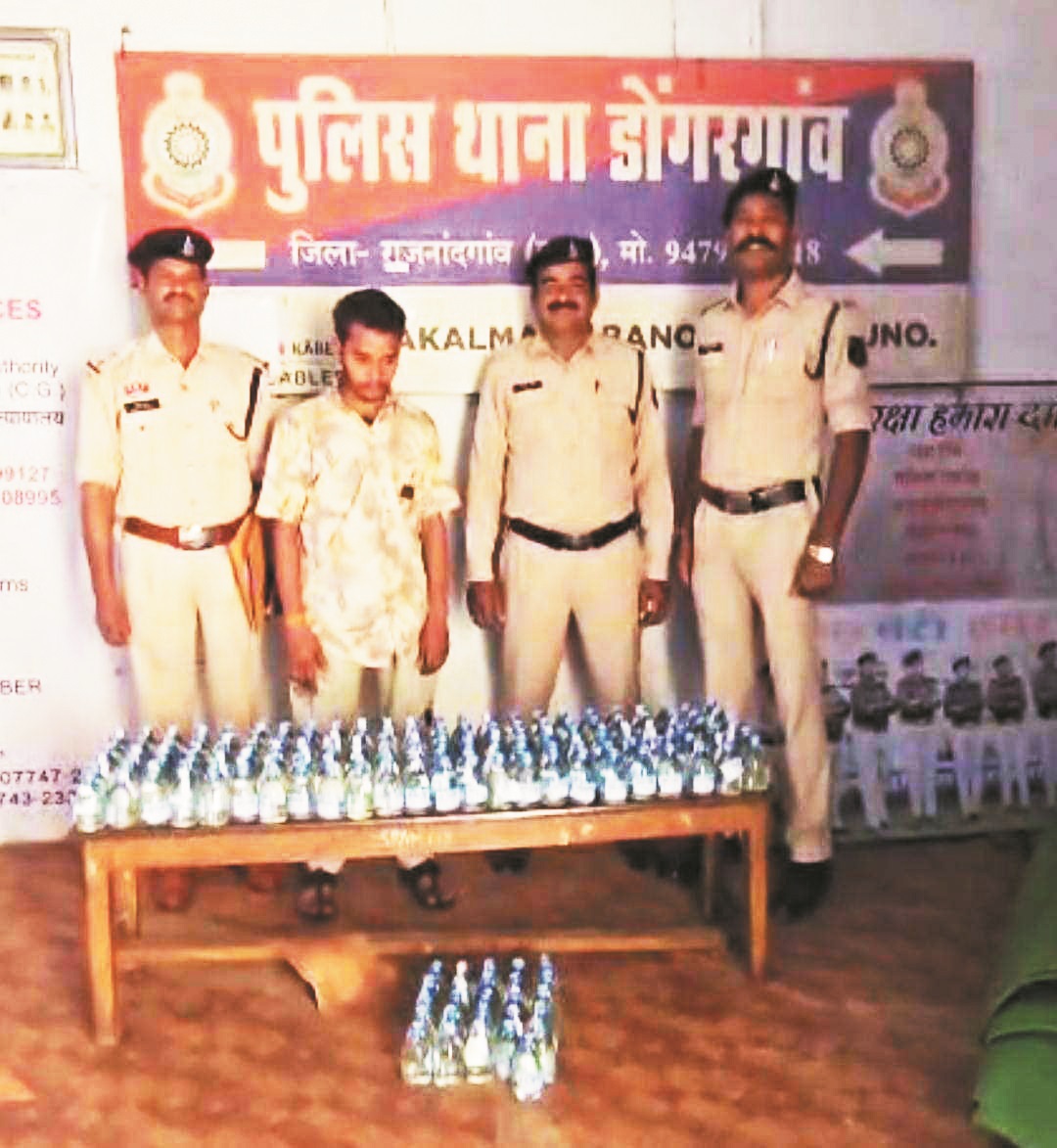 अवैध शराब संग दो आरोपी गिरफ्तार