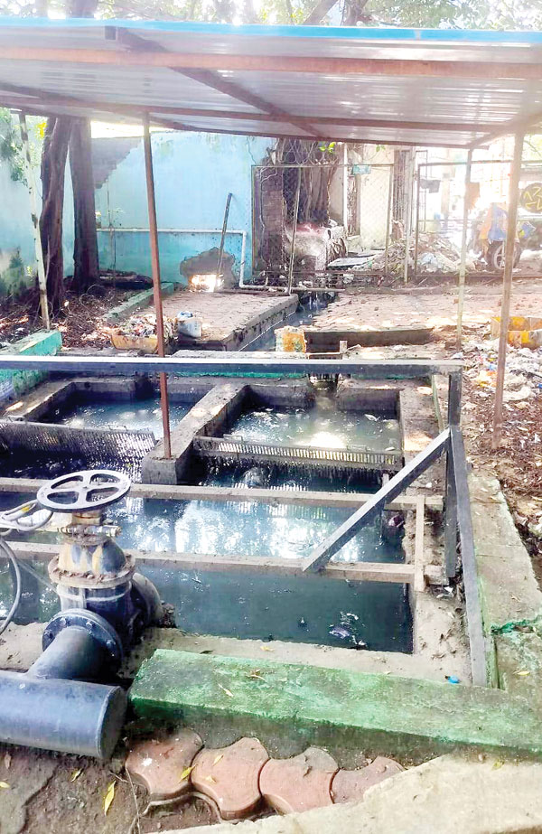 तेलीबांधा तालाब का एसटीपी बंद, एक लाख का जुर्माना