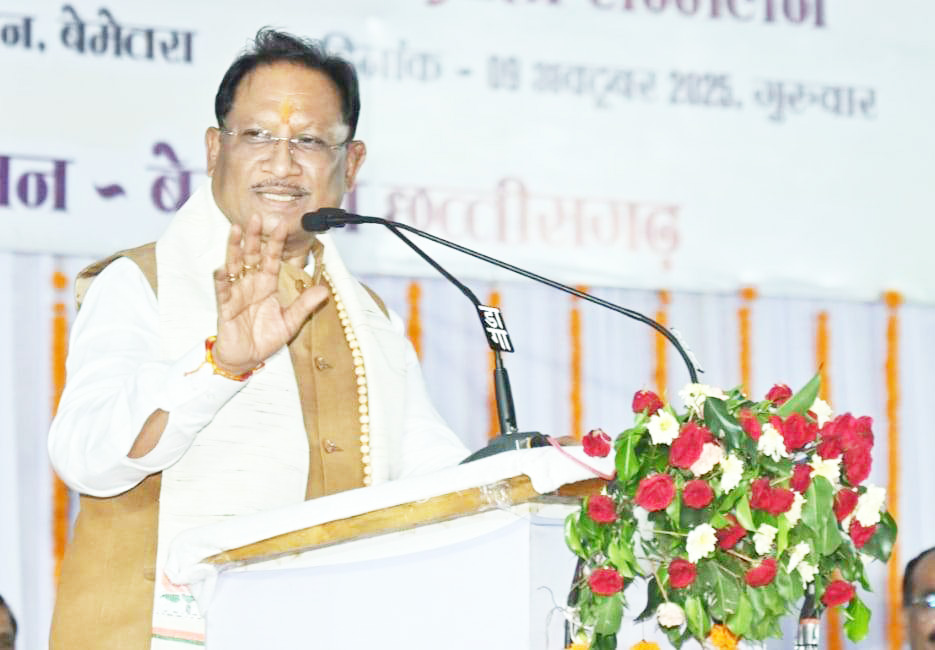 शिवनाथ नदी अमोरा में 250 करोड़ से बनेगा बैराज-सीएम