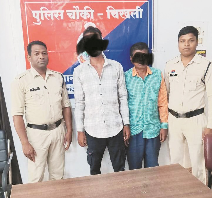 शांतिभंग करने वाले दो बदमाश पर कार्रवाई