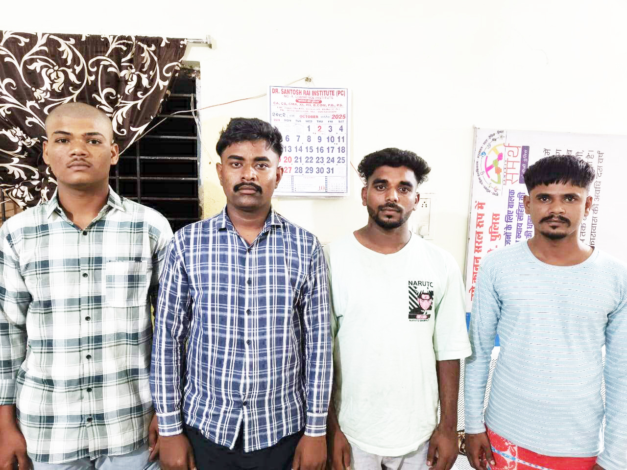  जान से मारने की धमकी दे ऑनलाइन पैसा ट्रांसफर कराया, 4 आरोपी गिरफ्तार