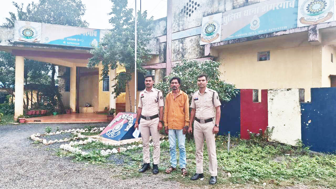 उत्पात मचाने वाला गिरफ्तार