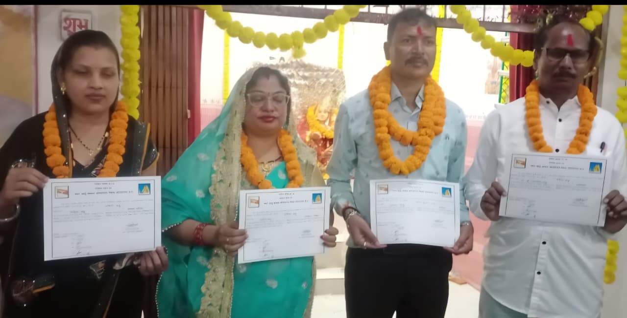 नगर साहू समाज के भूतपूर्व सैनिक  उमेश साहू बने अध्यक्ष