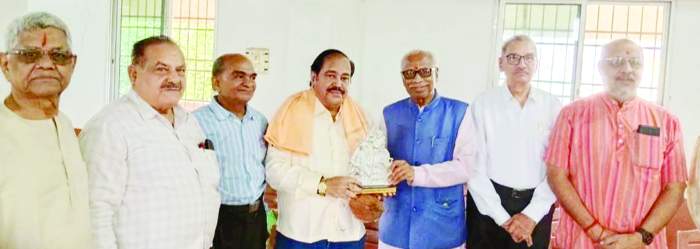 समता-चौबे कॉलोनी पूर्व अफसर एसोसिएशन का संकल्प सम्मेलन 