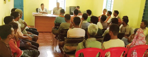 चिन्दली पुलिस ने चलाया सायबर जागरूकता अभियान