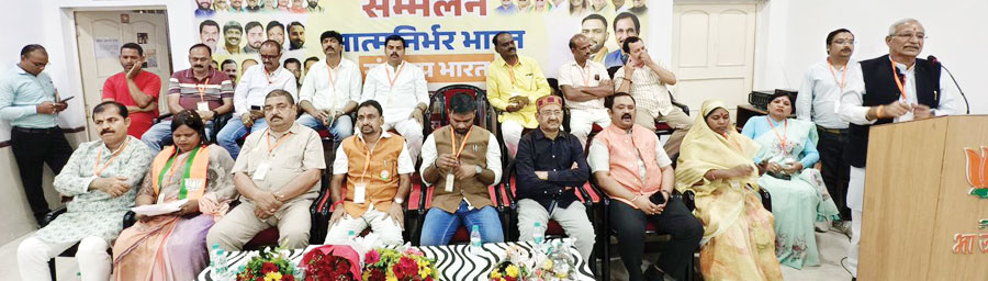 वोकल फॉर लोकल ही आत्मनिर्भर  भारत की नींव— चंदूलाल साहू