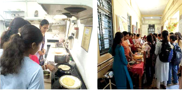 सही भोजन बेहतर जीवन थीम पर आयोजित पोषण मेला