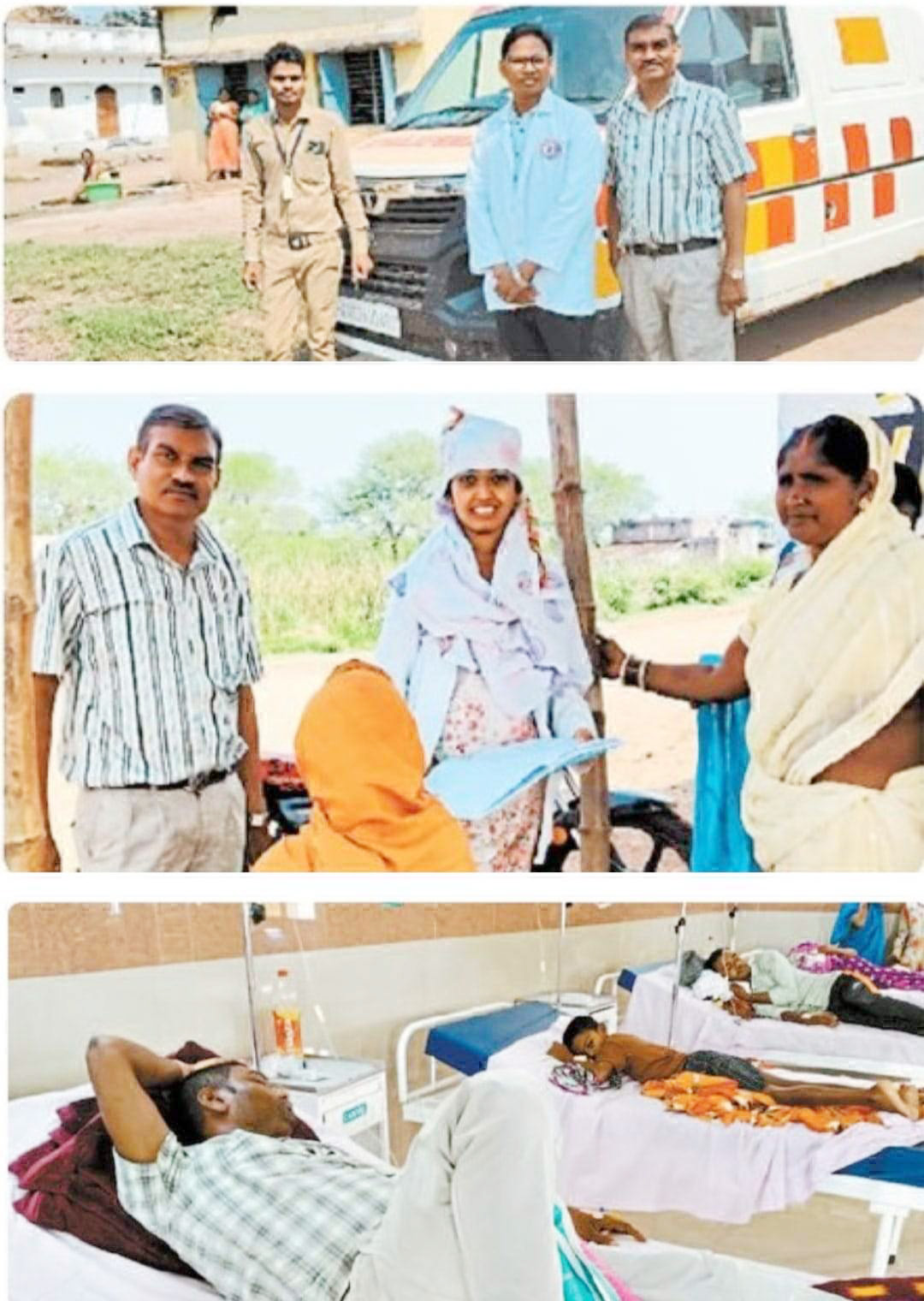 उल्टी-दस्त के तीन मरीज और बढ़े, शिविर लगाकर बांटे क्लोरिन के टेबलेट