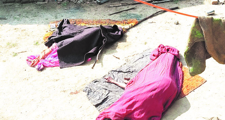 दंपति की डंडे से पीट-पीटकर हत्या