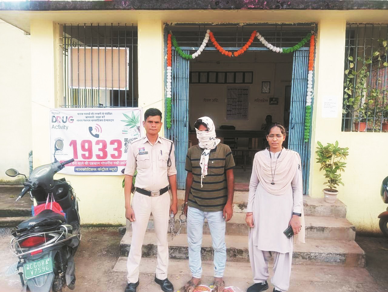 ससुराल में दामाद कर रहा था विवाद, कार्रवाई