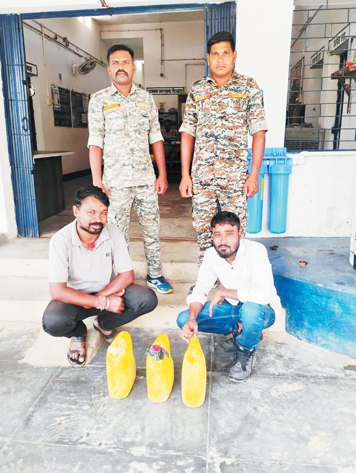 अवैध शराब संग दो आरोपी गिरफ्तार