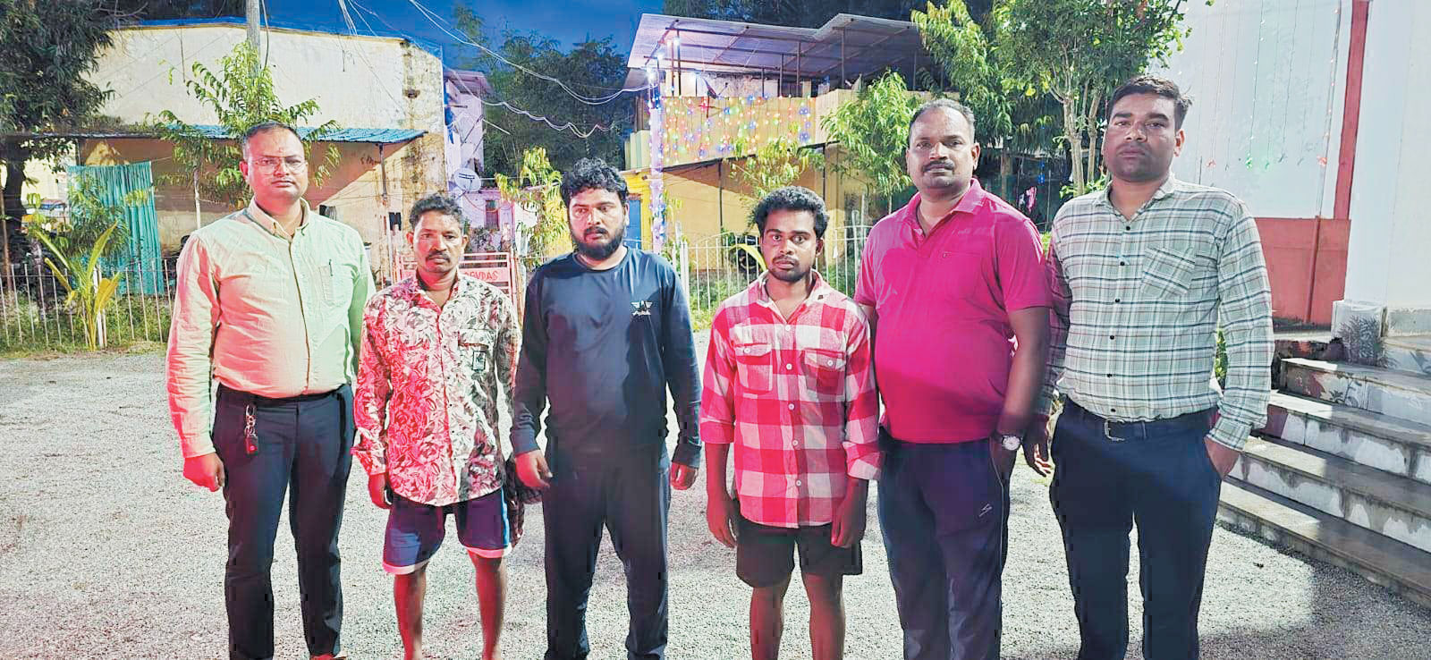 गांजा संग तीन आरोपी बंदी