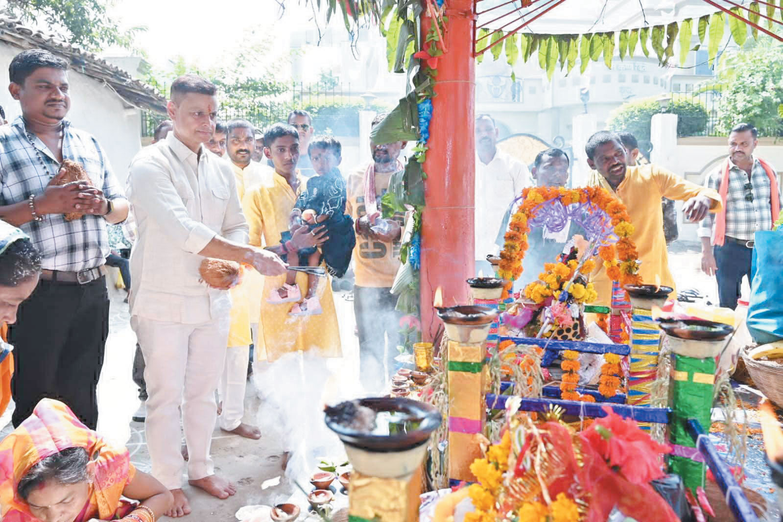 गौरा-गौरी पर्व संस्कृति, आस्था और एकता का प्रतीक-अश्वनी