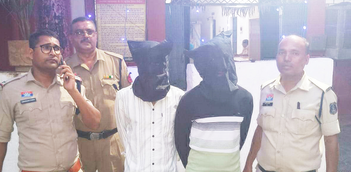 गाली-गलौज, दो आरोपी के विरूद्ध कार्रवाई