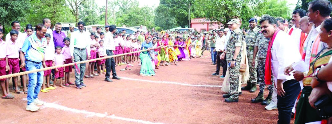डिप्टी सीएम शर्मा ने सुदूर वनांचल कच्चापाल में बस्तर ओलंपिक का किया शुभारंभ
