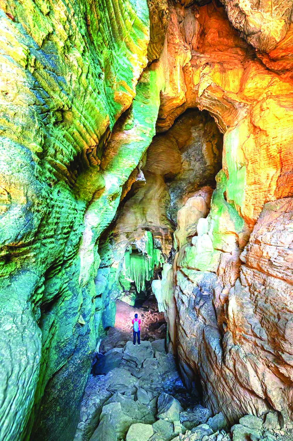 बस्तर की कांगेर घाटी में मिली ग्रीन गुफा