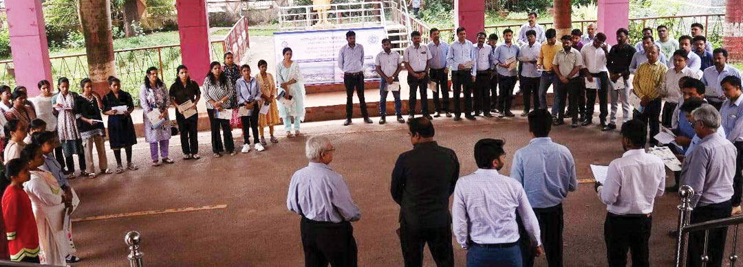 एनएमडीसी बचेली में सतर्कता जागरूकता सप्ताह, परियोजना प्रमुख ने दिलाई सत्यनिष्ठा की शपथ,