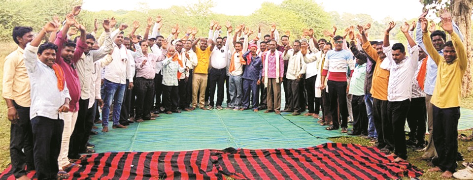 निषाद समाज का दीपावली मिलन