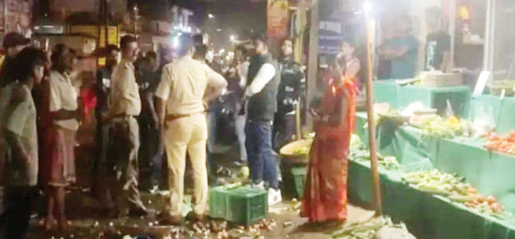  दुकान में बदमाशों का उत्पात, गाली-गलौज और मारपीट