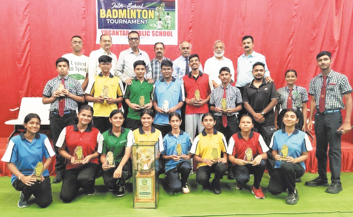 युगांतर कॅप बैडमिंटन टूर्नामेंट का समापन