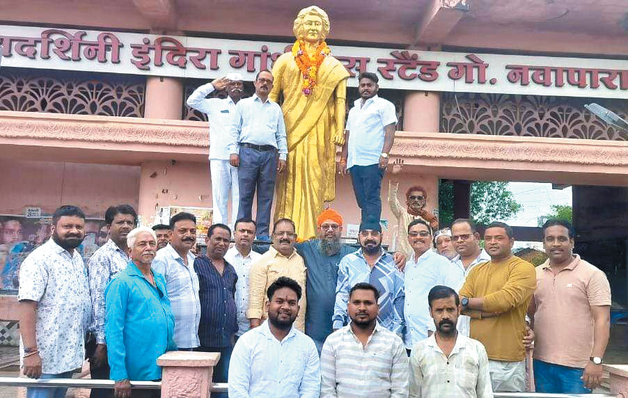 कांग्रेसियों ने इंदिरा को किया याद