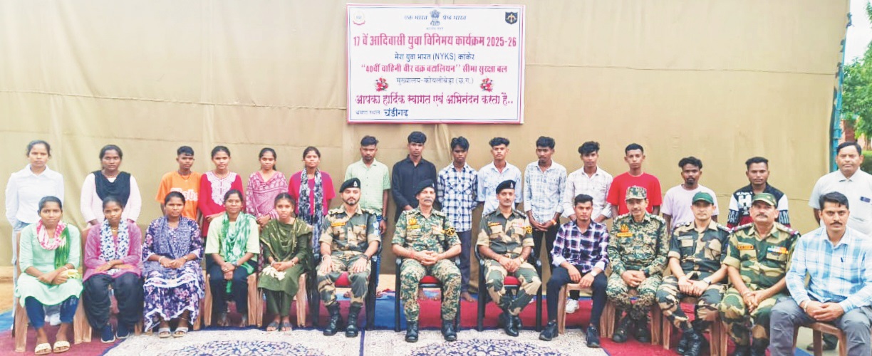 आदिवासी युवा आदान-प्रदान का तीसरा और चौथा जत्था कांकेर से देहरादून-चंडीगढ़ रवाना