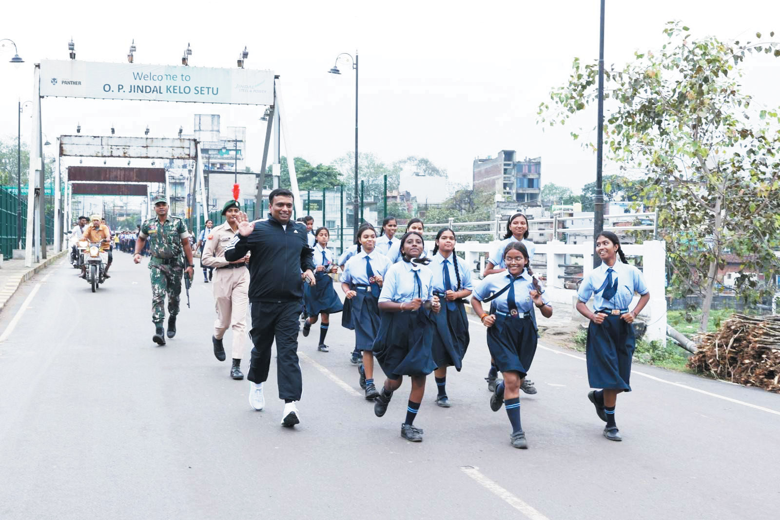 सरदार पटेल जयंती पर लगाई एकता दौड़