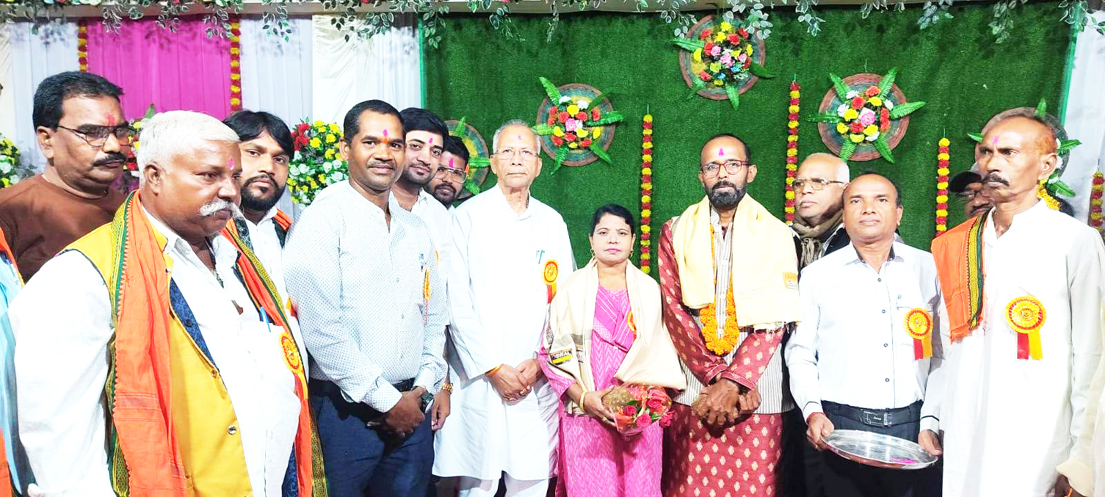 फोर्स फॉर गुड हीरोज पर्यावरण कार्यकर्ता रोमशंकर व डाक नायक तेजेश्वरी का सम्मान