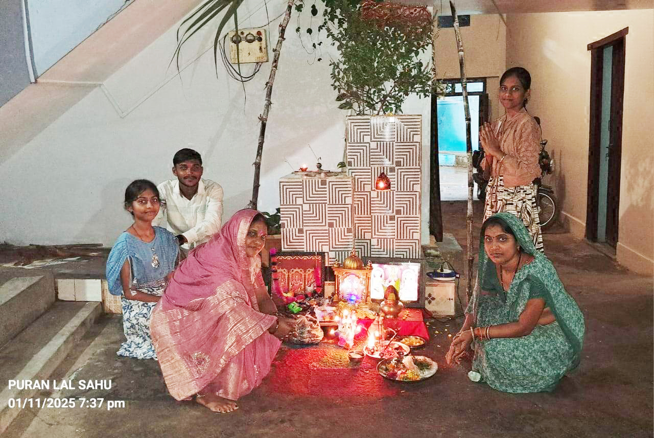 देवउठनी का पर्व हर्षोल्लास के साथ मनाया गया 