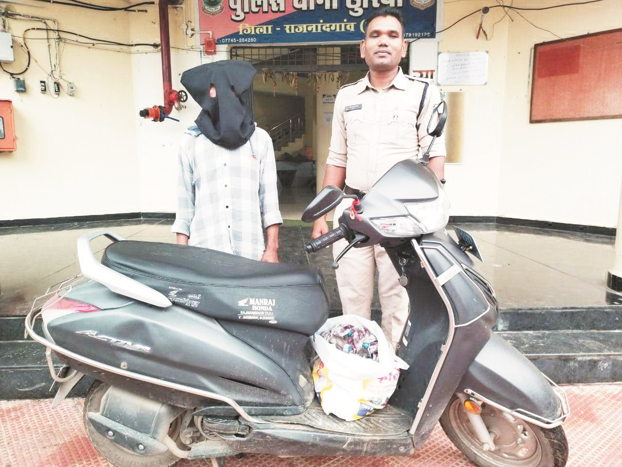 अवैध शराब परिवहन करते आरोपी गिरफ्तार