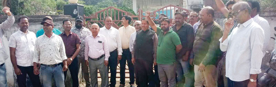 अटल विहार कॉलोनी सरगवां में तीन साल बाद भी नहीं बनी बाउंड्रीवाल