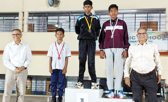 डीएवी किरंदुल ने जीता स्वर्ण