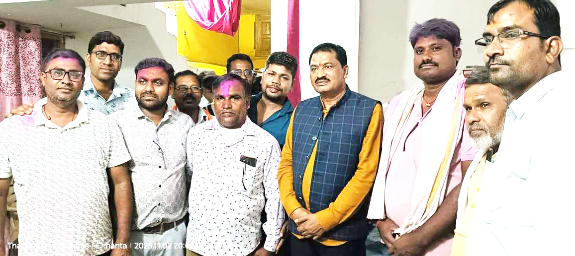 नवनिर्वाचित पदाधिकारियों को थनेंद्र ने दी बधाई