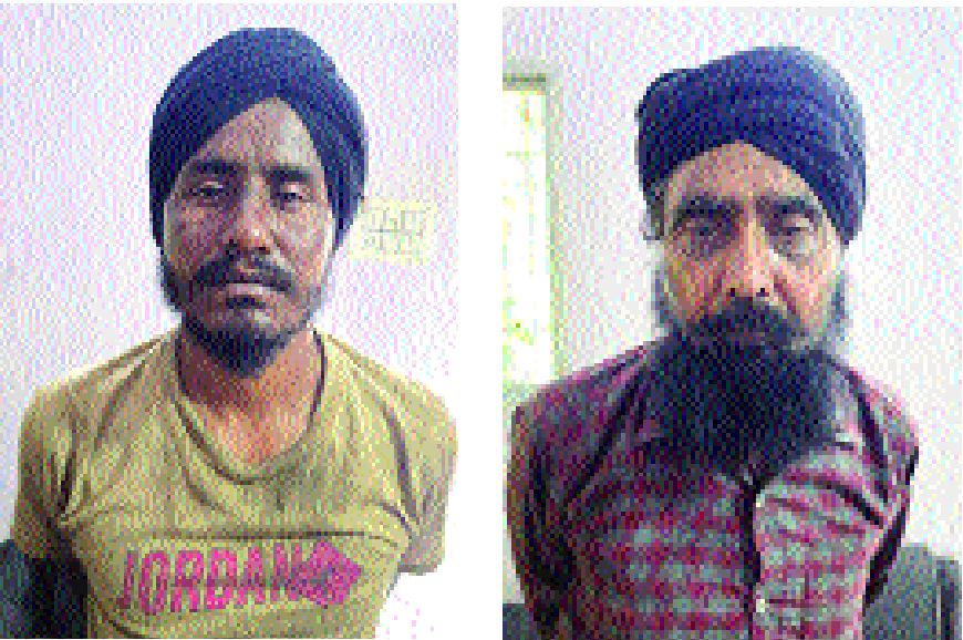 हेरोइन खपाने पंजाब से राजधानी आए थे, टाटीबंध चौक के पास पकड़े गए