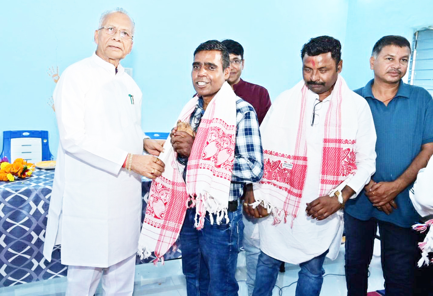 साहू संघ के पदाधिकारियों को ताम्रध्वज ने दिलाई शपथ