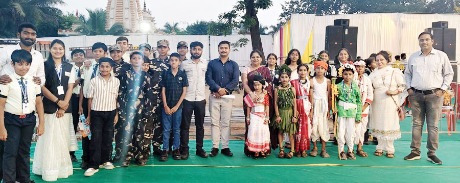 माउंट लिट्रा जी स्कूल के विद्यार्थियों ने राज्योत्सव में संगीतात्मक नाटक से बटोरी तालियां